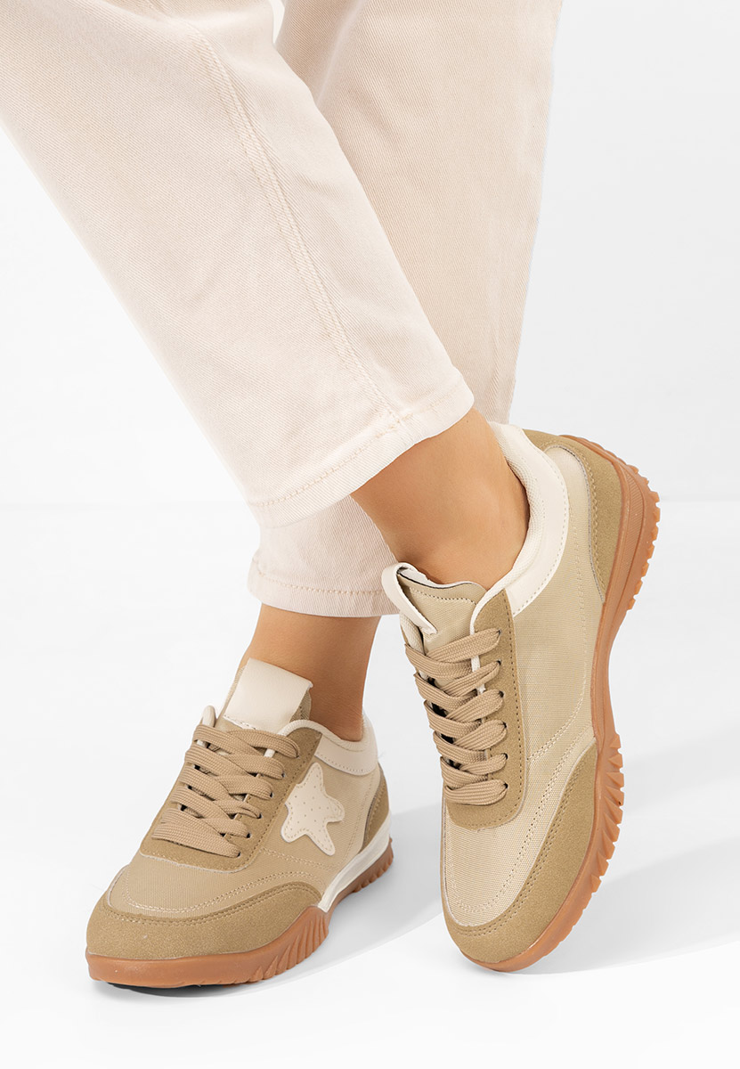 Sneakers dama Calira kaki