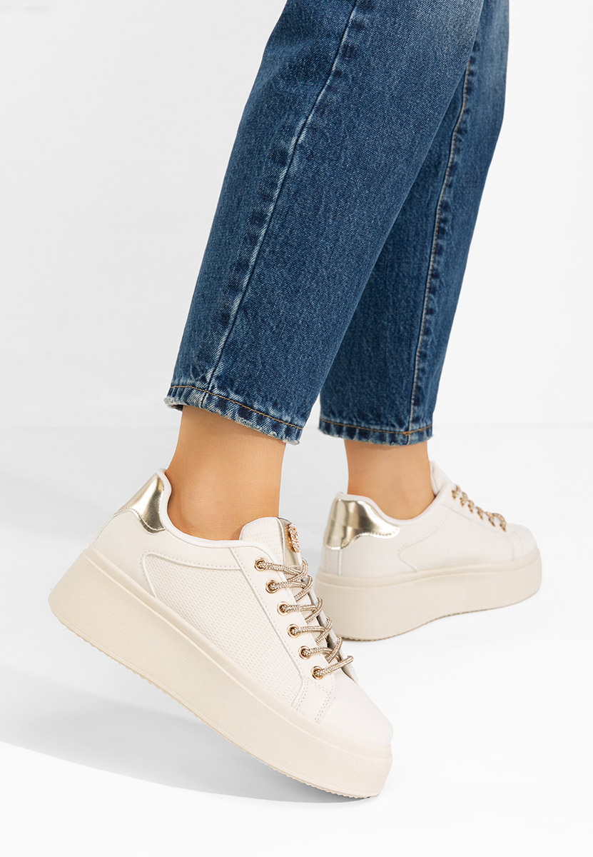 Sneakers cu platformă Shauna bej