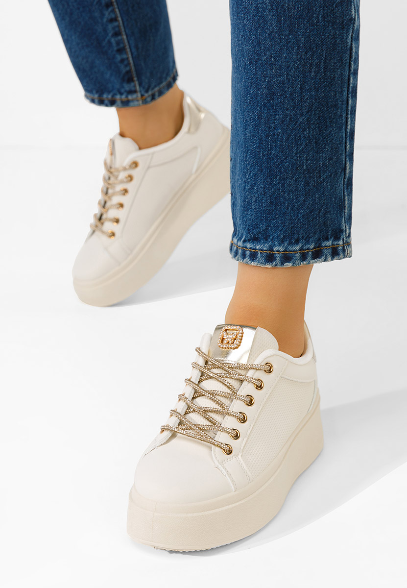 Sneakers cu platformă Shauna bej