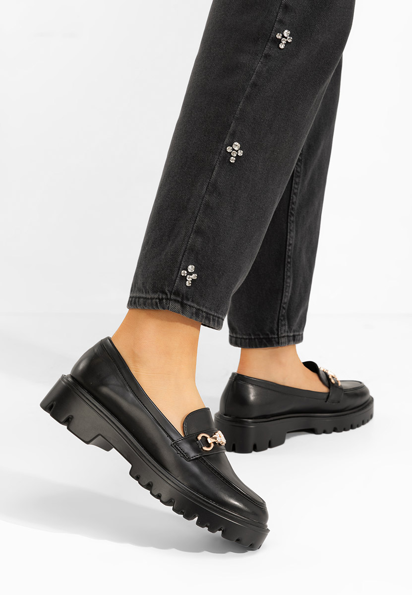Mocasini dama Aelle negri