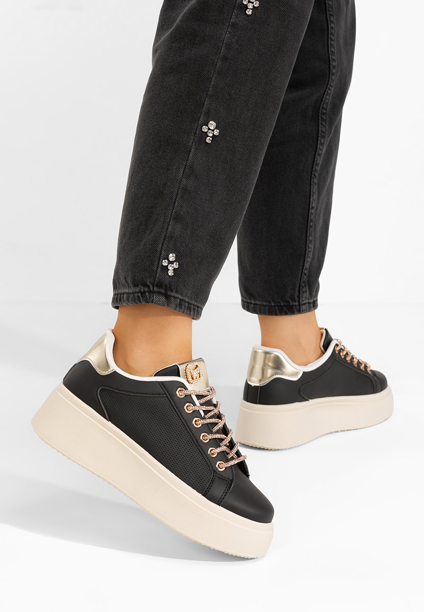 Sneakers cu platformă Shauna negri