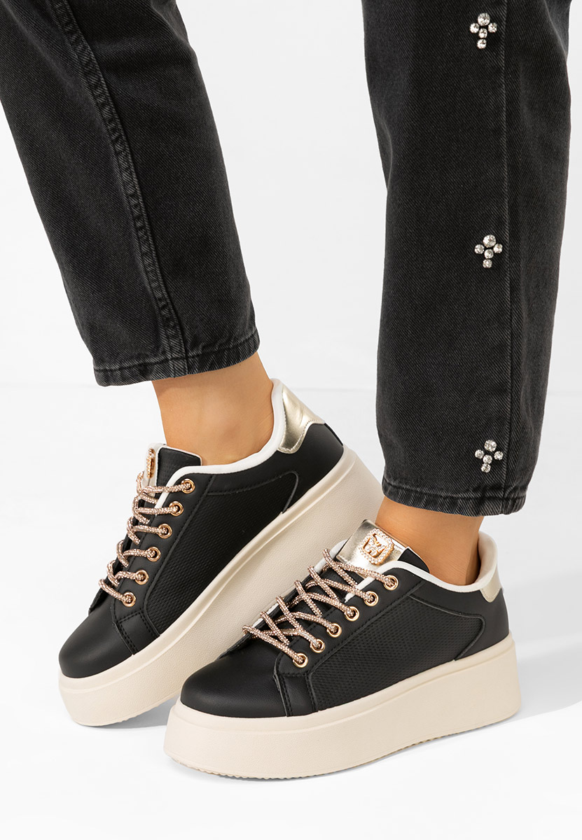 Sneakers cu platformă Shauna negri