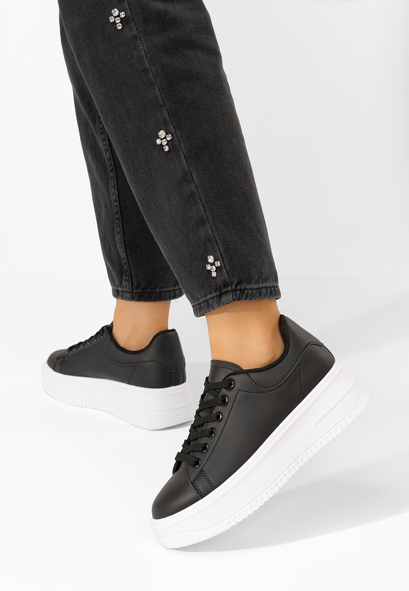 Sneakers cu platformă Kabani negri
