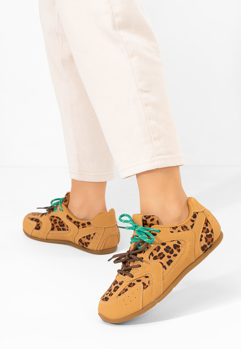 Sneakers dama Charlie leopard