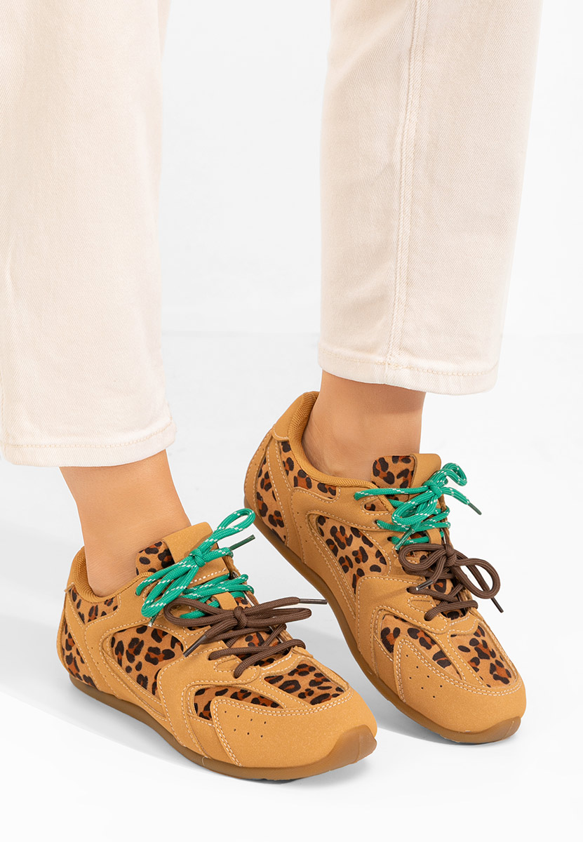 Sneakers dama Charlie leopard