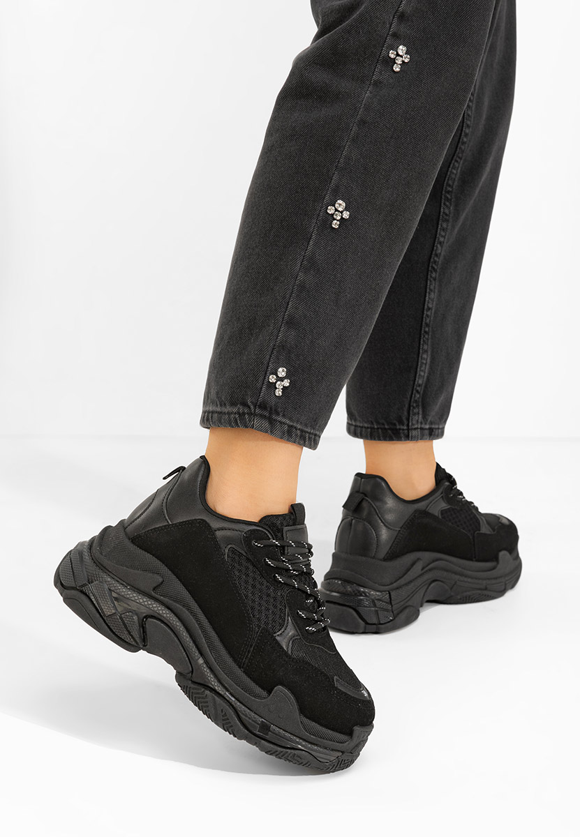 Sneakers cu platformă Sunni negri