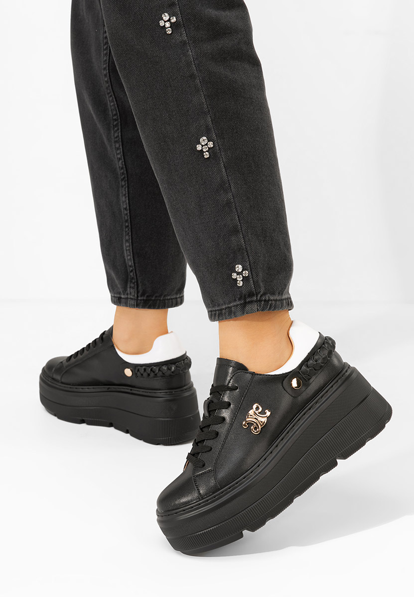Sneakers cu platformă Blanch negri