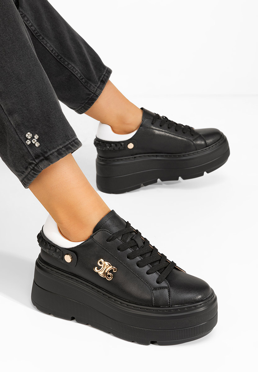 Sneakers cu platformă Blanch negri