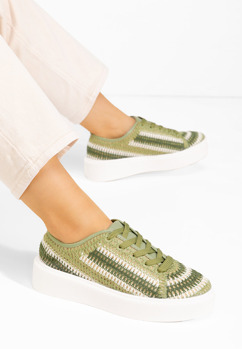 Sneakers dama Tamysa verzi Sneakers dama Tamysa verzi