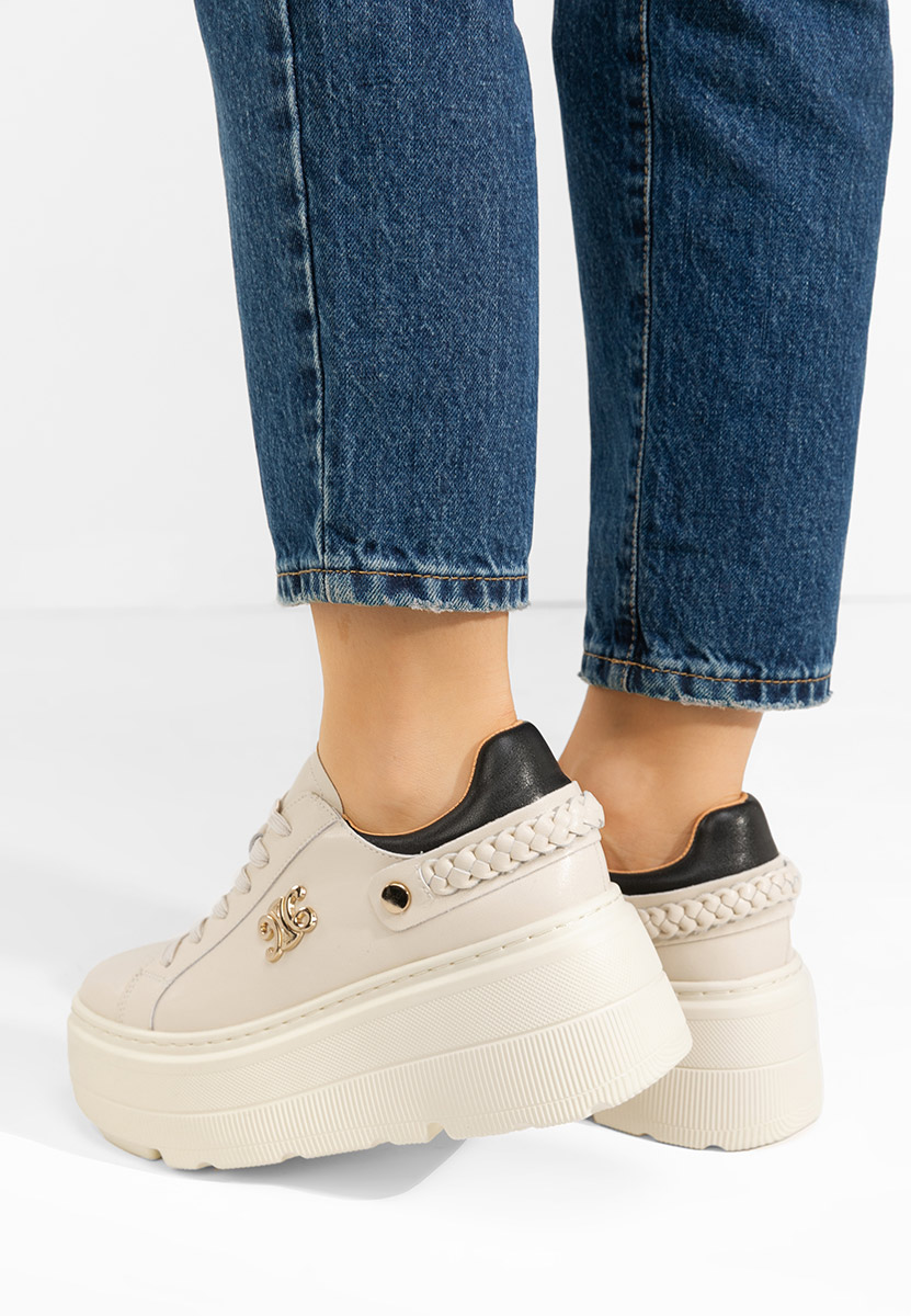 Sneakers cu platformă Blanch bej