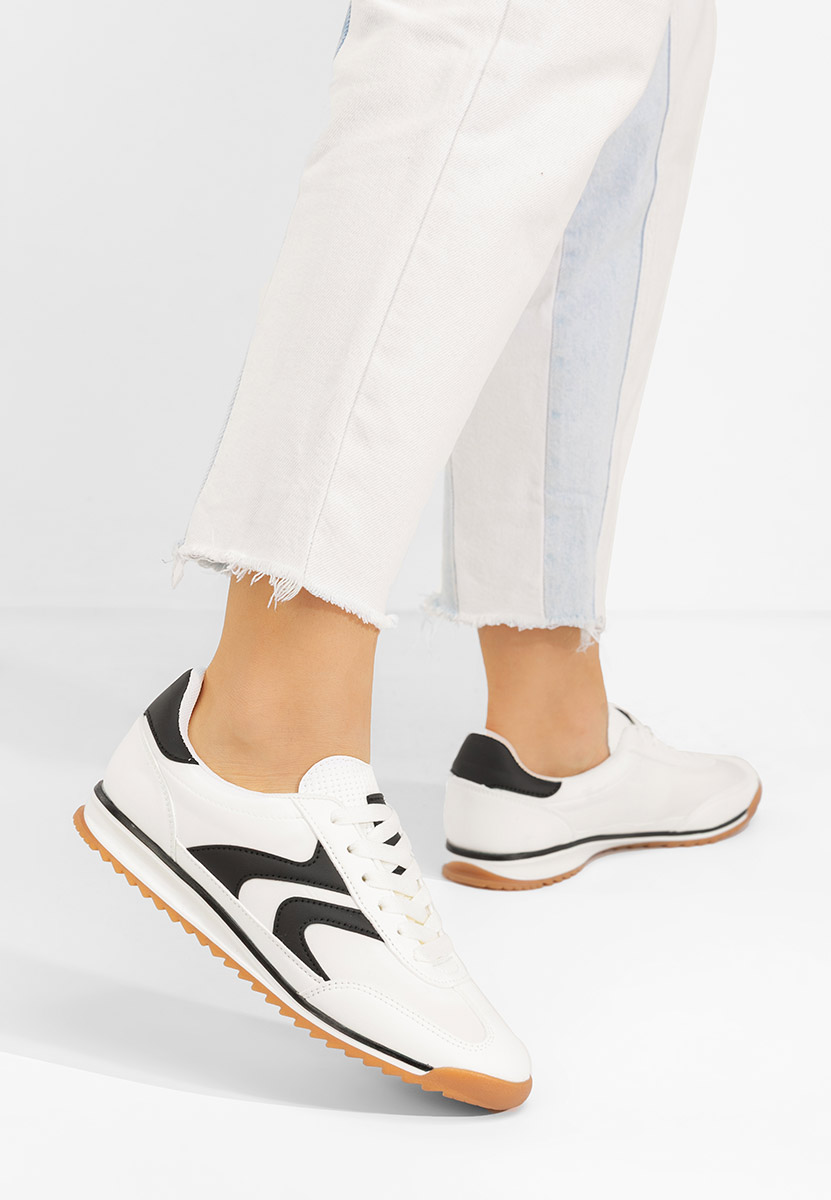 Sneakers dama Rytania albi