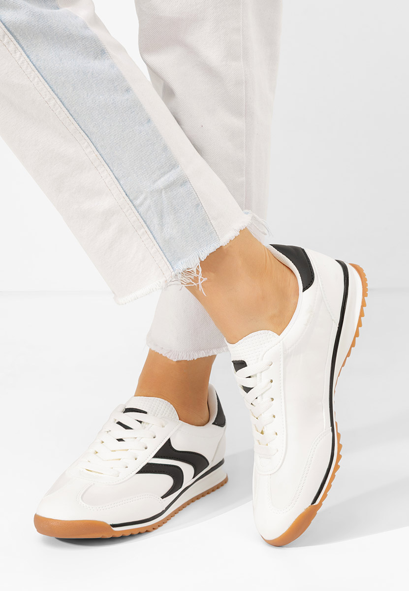 Sneakers dama Rytania albi