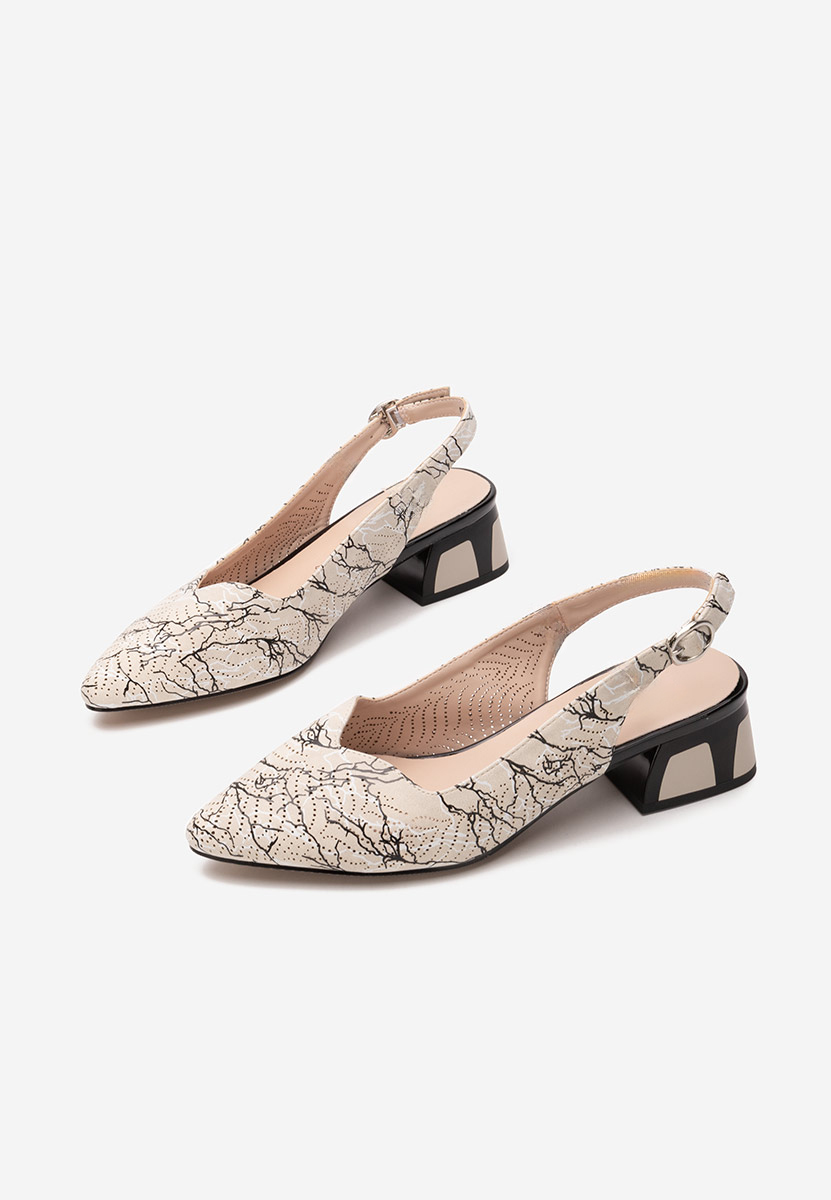 Pantofi slingback Rahela V2 bej