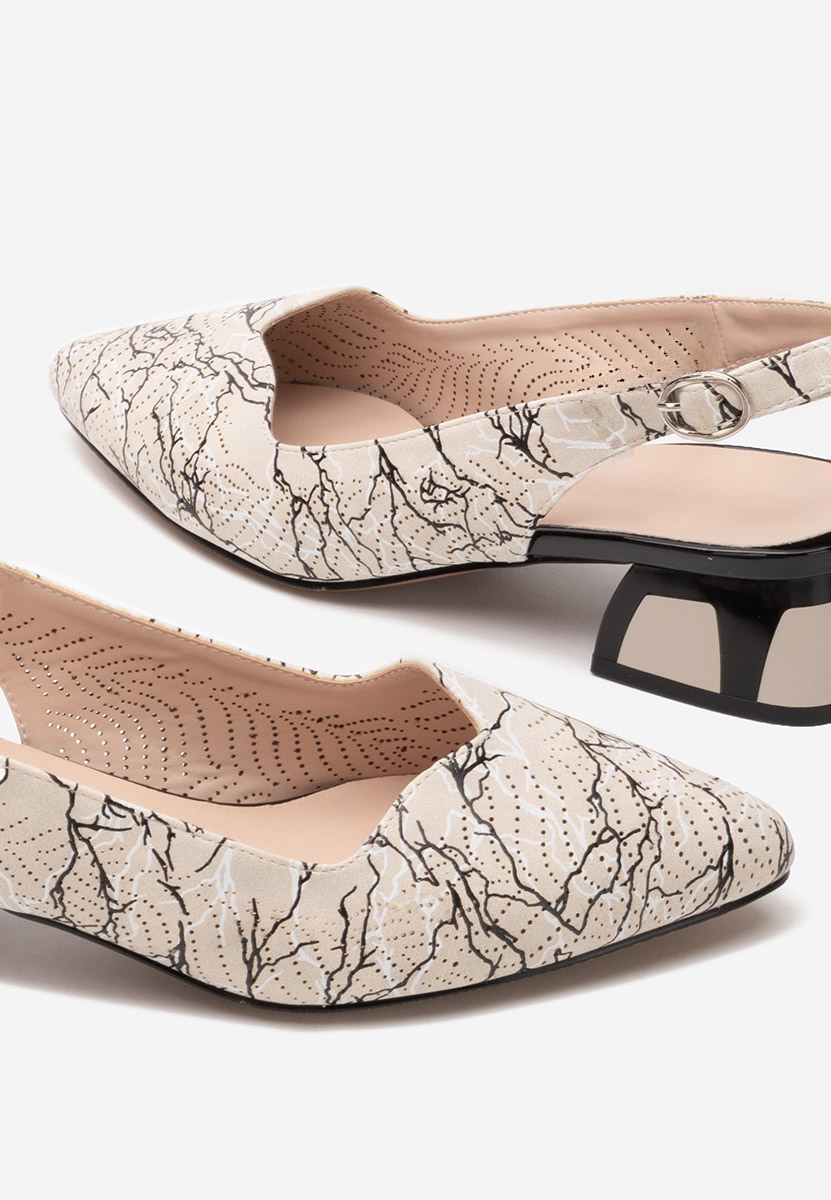 Pantofi slingback Rahela V2 bej
