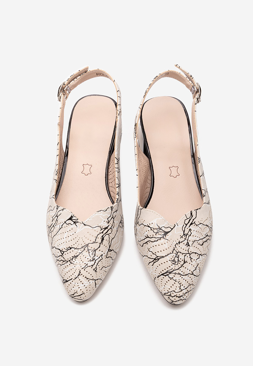 Pantofi slingback Rahela V2 bej