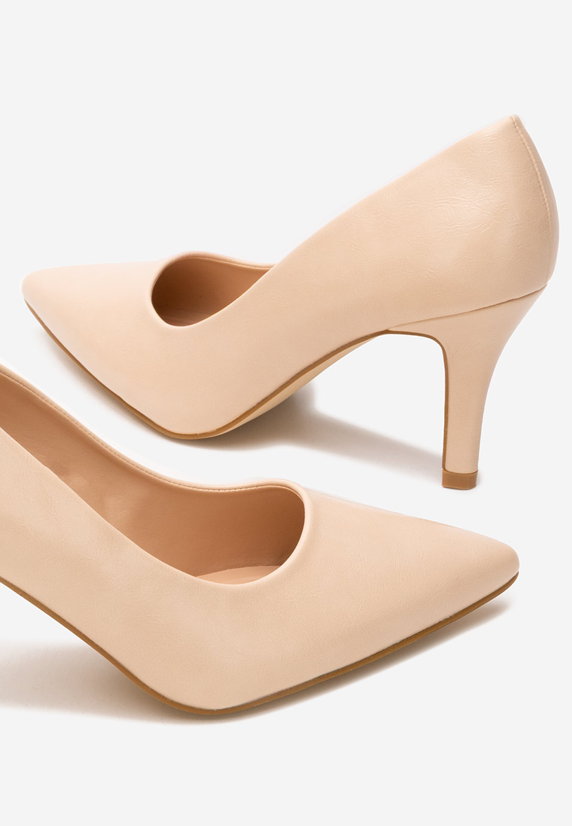 Pantofi stiletto Marylyn bej