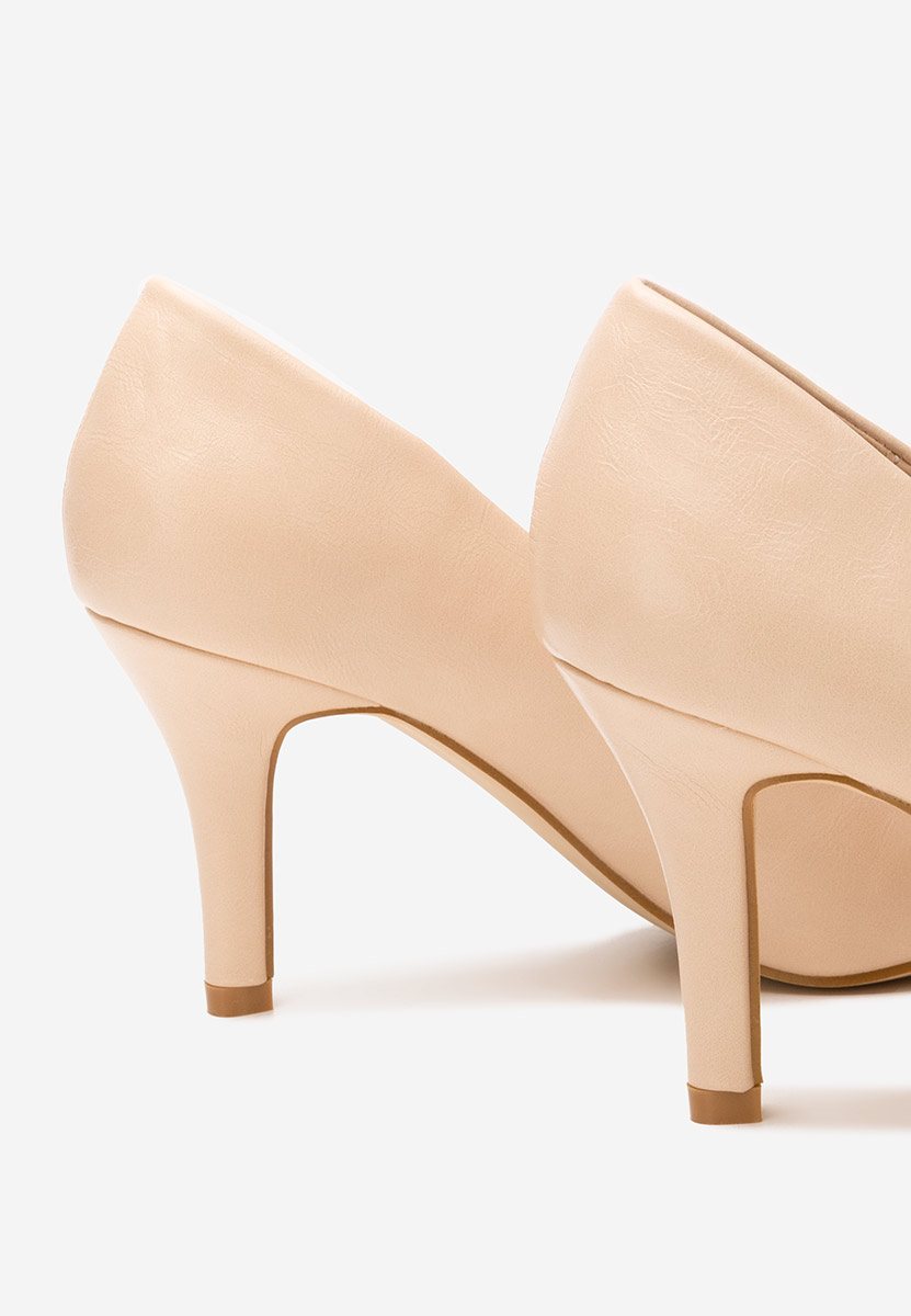 Pantofi stiletto Marylyn bej