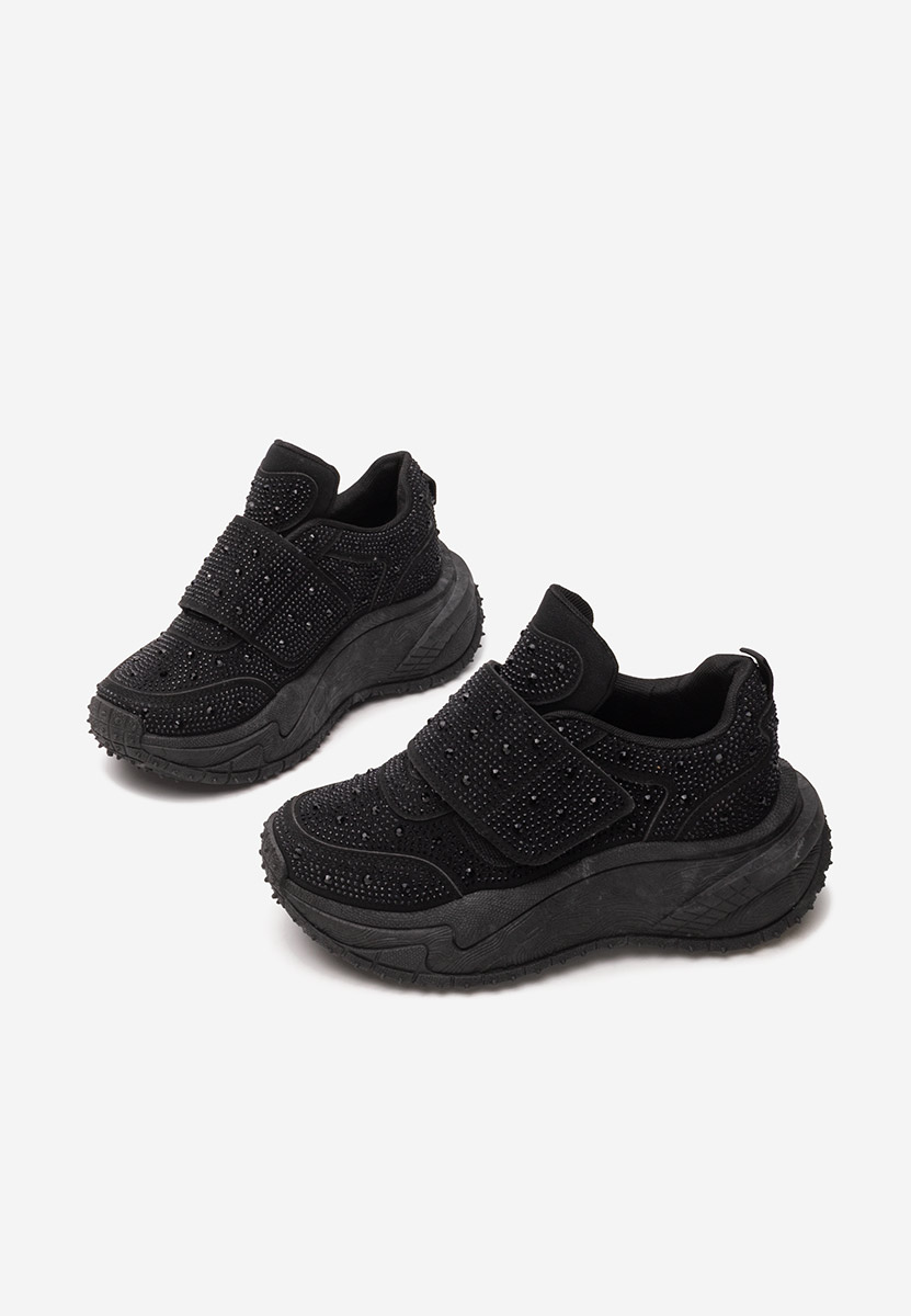 Sneakers cu platformă Denissa negre Sneakers cu platformă Denissa negre