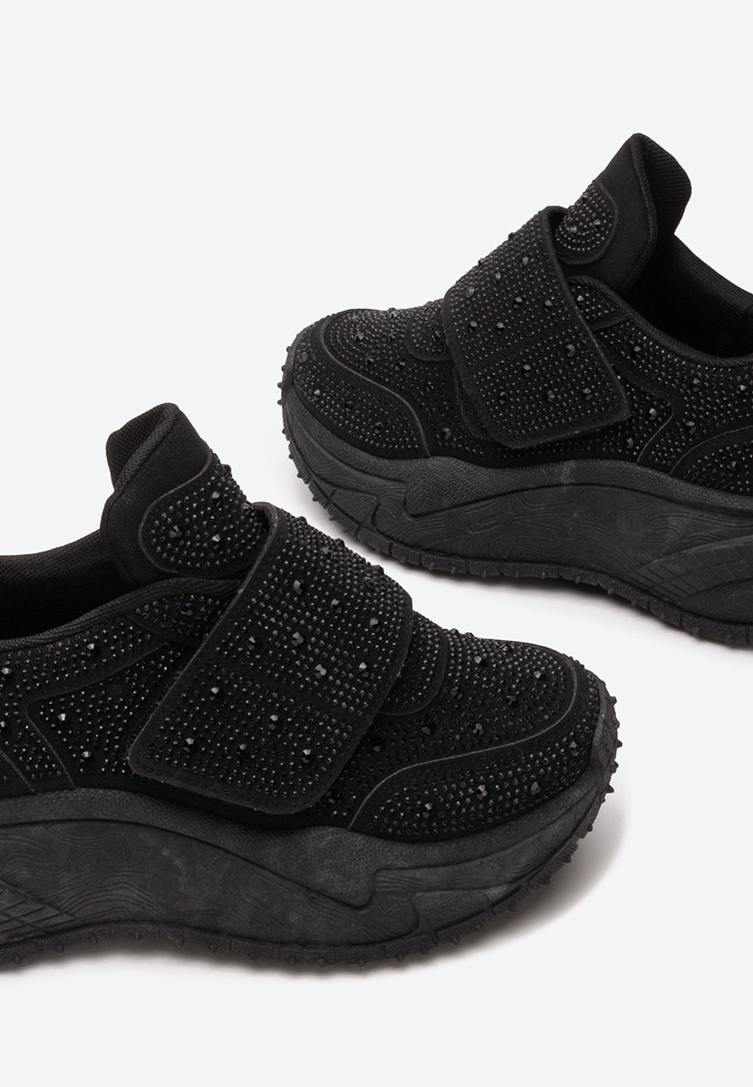 Sneakers cu platformă Denissa negre Sneakers cu platformă Denissa negre
