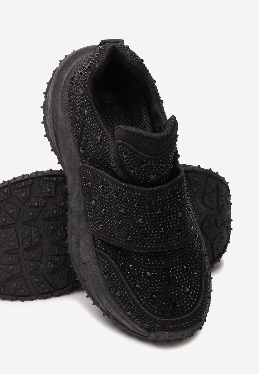 Sneakers cu platformă Denissa negre Sneakers cu platformă Denissa negre