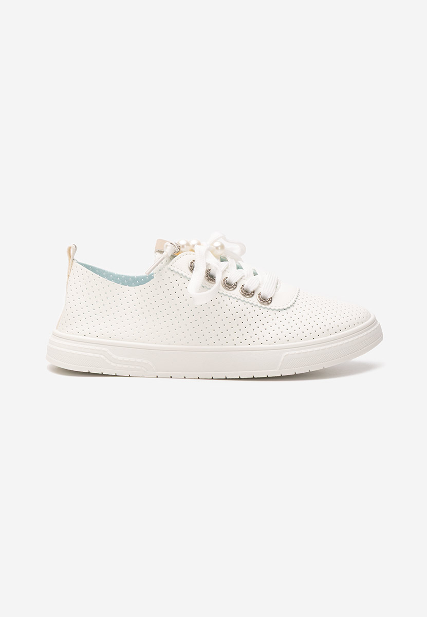 Sneakers dama Candysa V5 albi