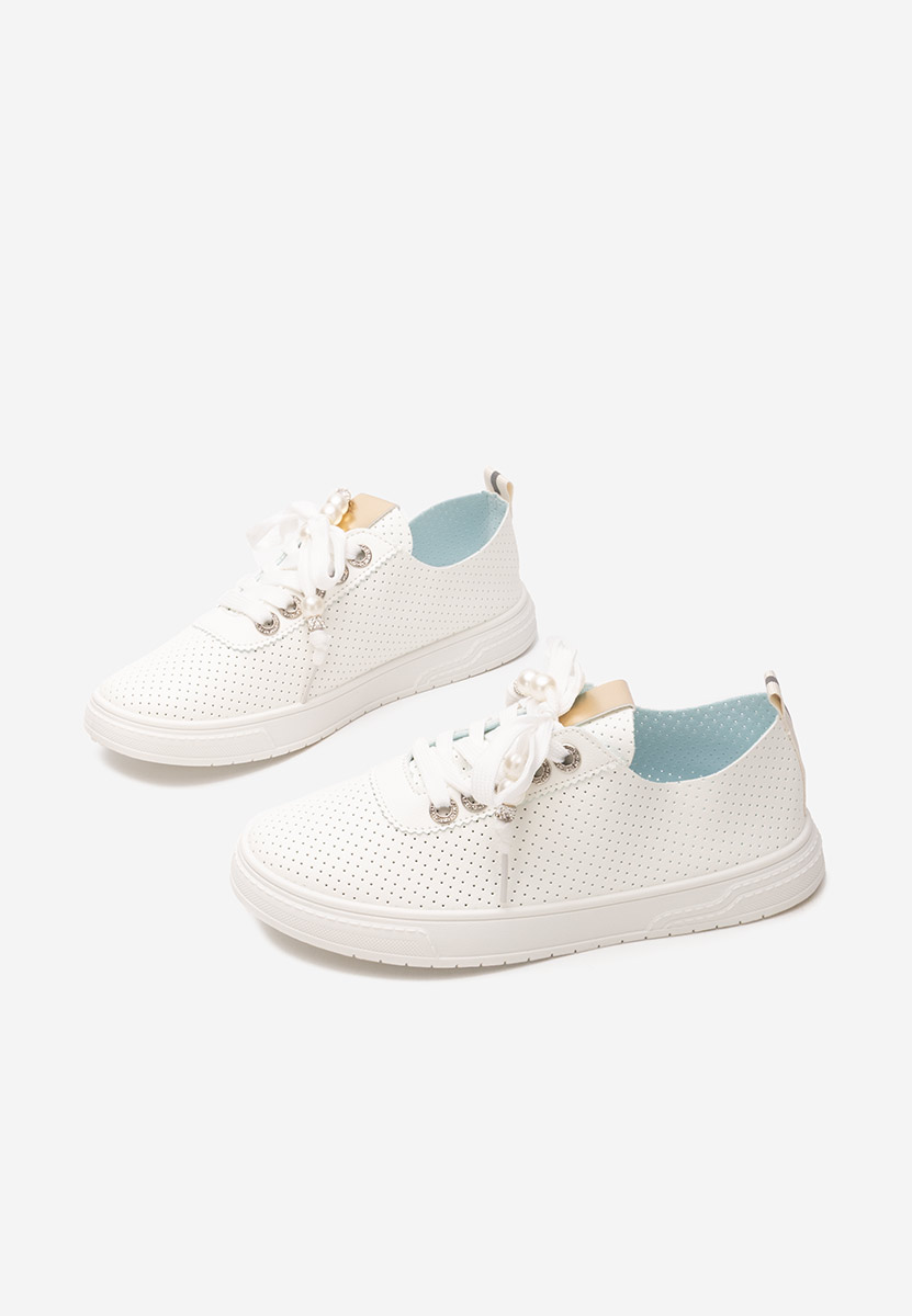 Sneakers dama Candysa V5 albi