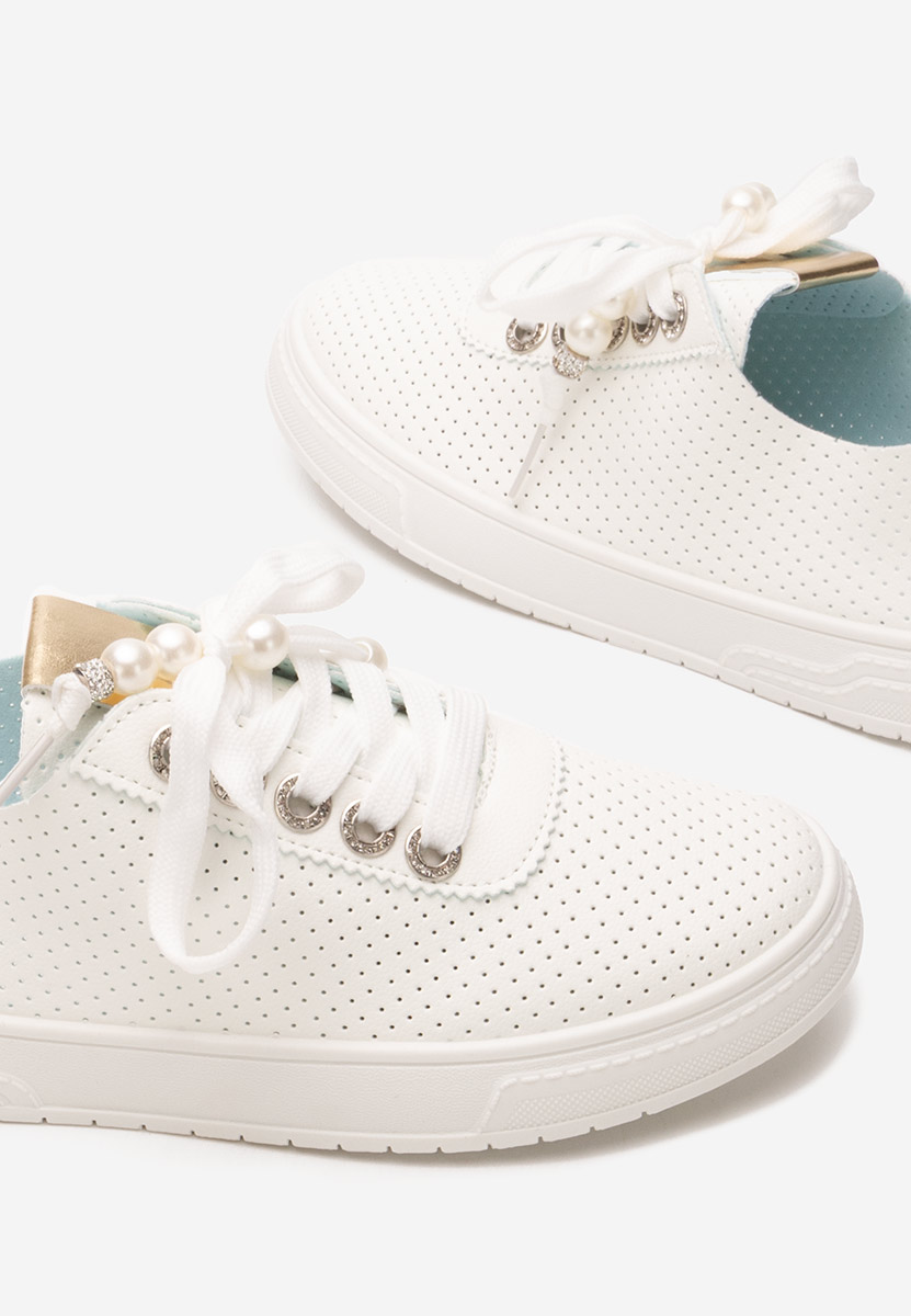 Sneakers dama Candysa V5 albi