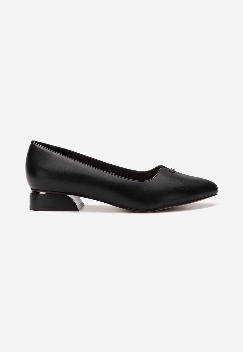 Pantofi cu toc mic Tillie V2 negri