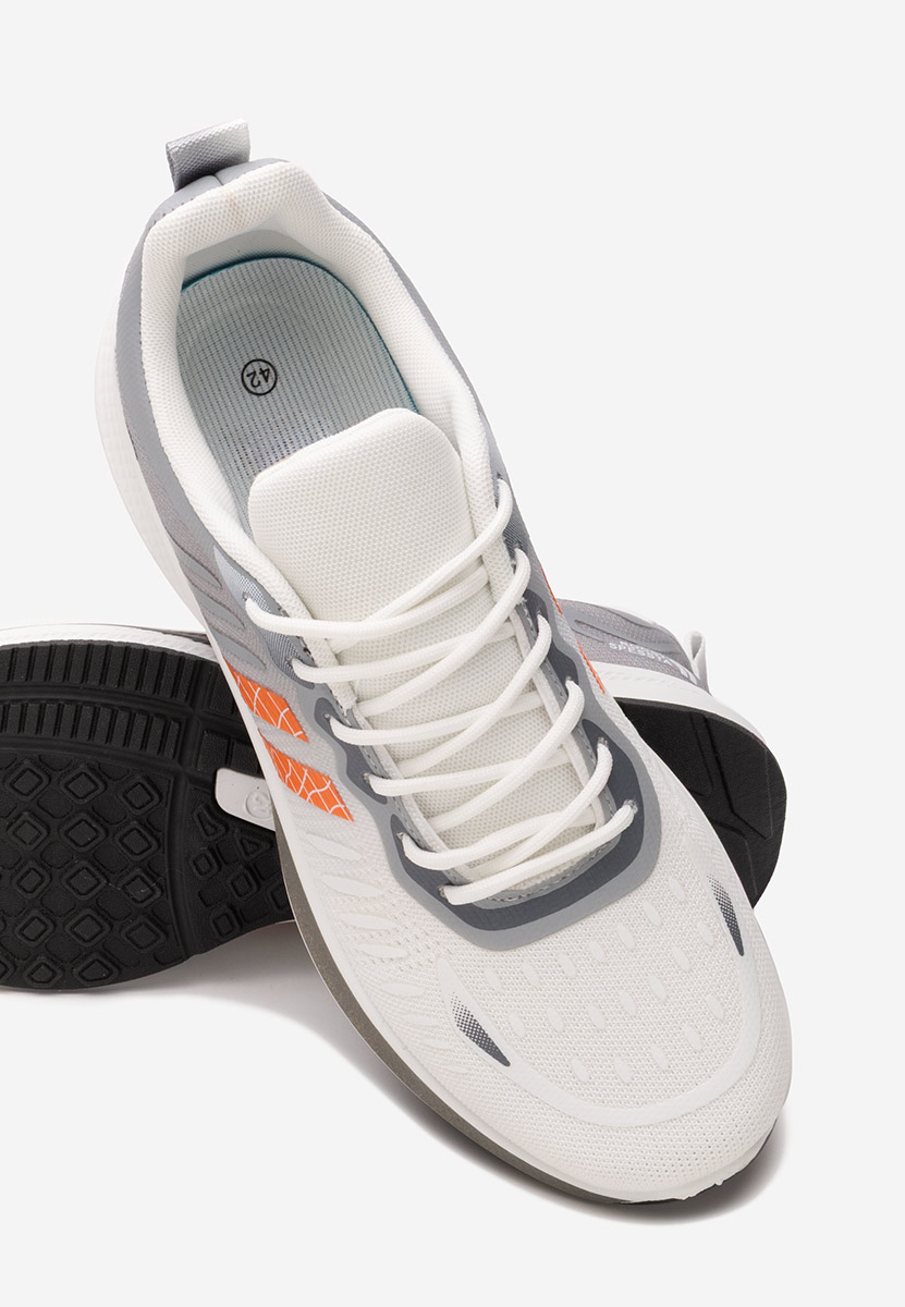 Sneakers barbati Rodney albi