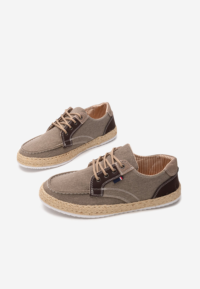 Pantofi casual barbati Tegan kaki