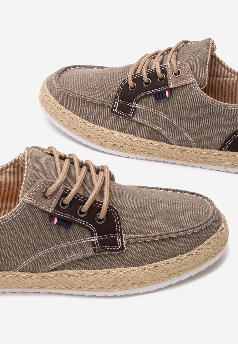 Pantofi casual barbati Tegan kaki