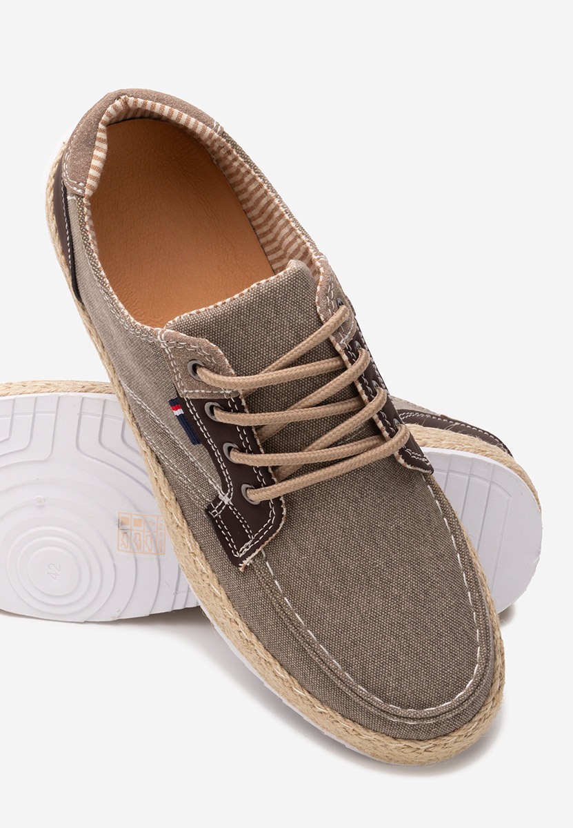 Pantofi casual barbati Tegan kaki
