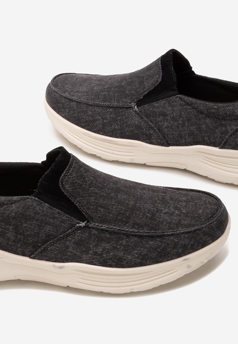 Pantofi casual barbati Wyatt negri