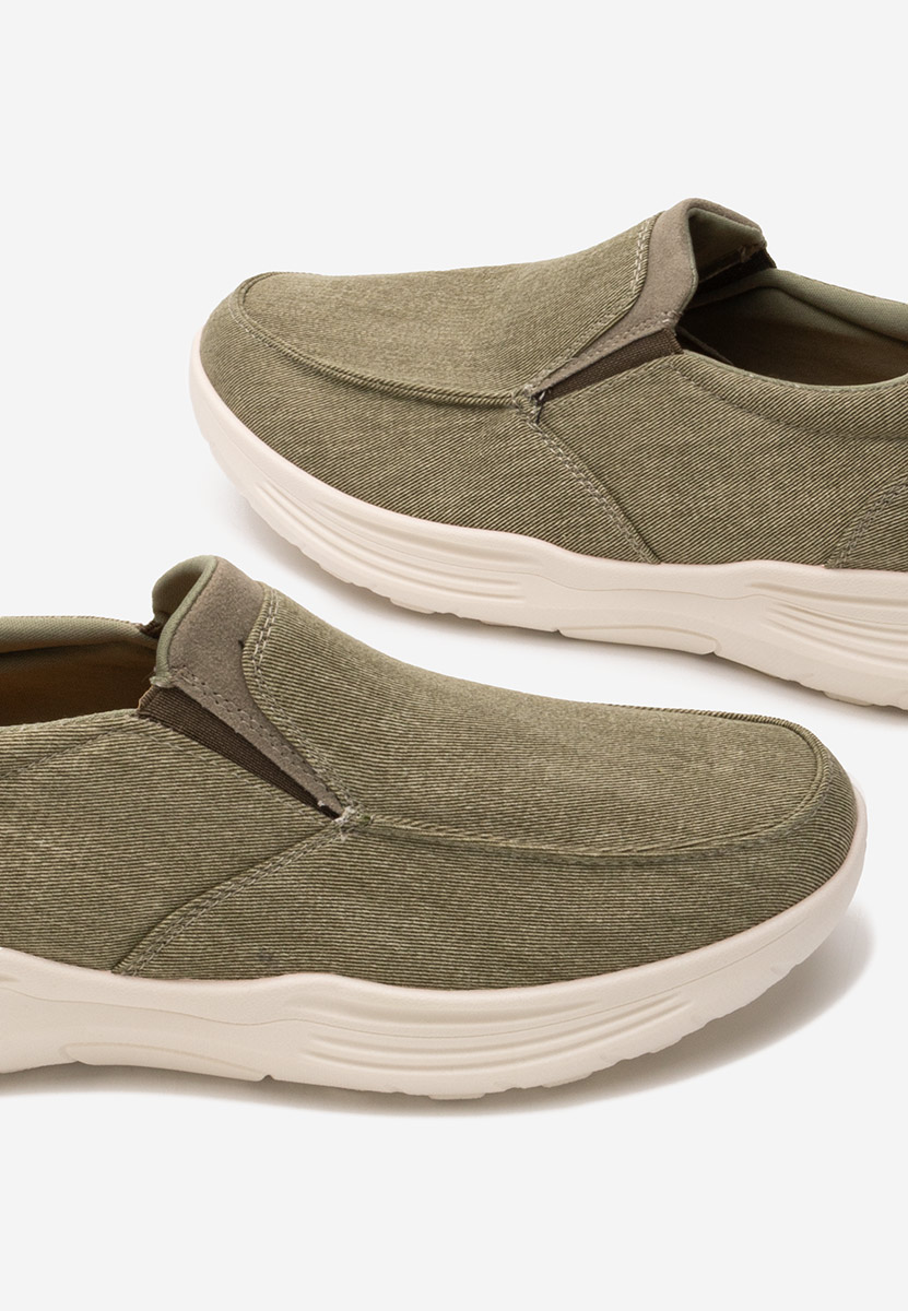 Pantofi casual barbati Wyatt verzi