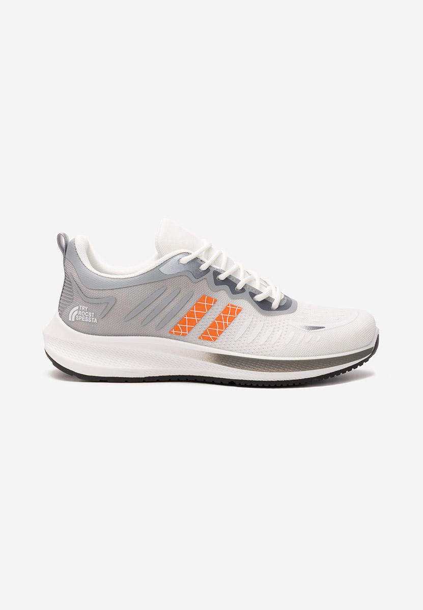 Sneakers barbati Rodney albi