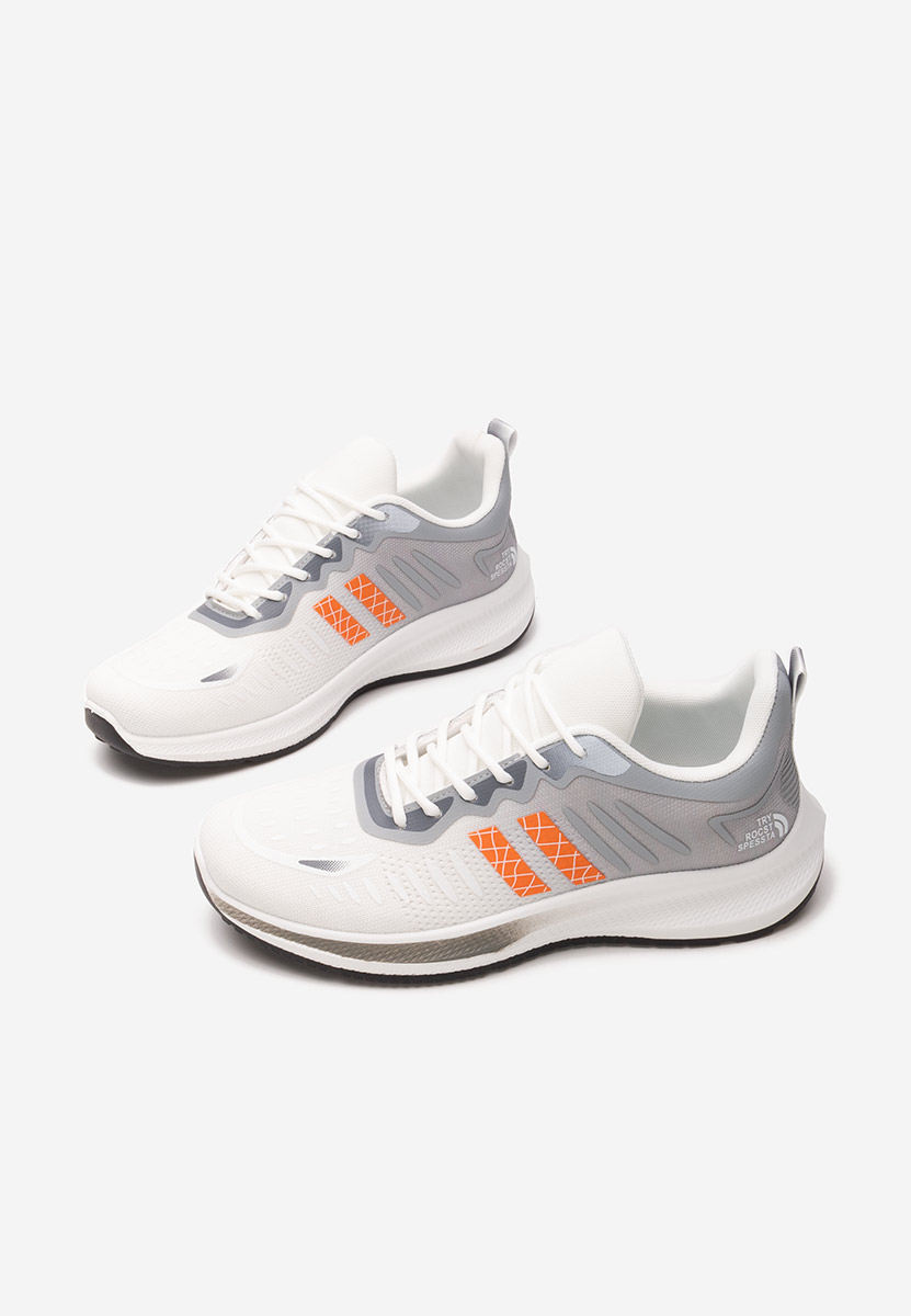 Sneakers barbati Rodney albi