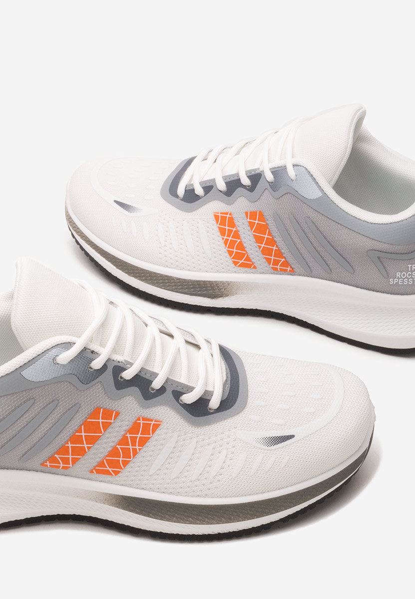 Sneakers barbati Rodney albi