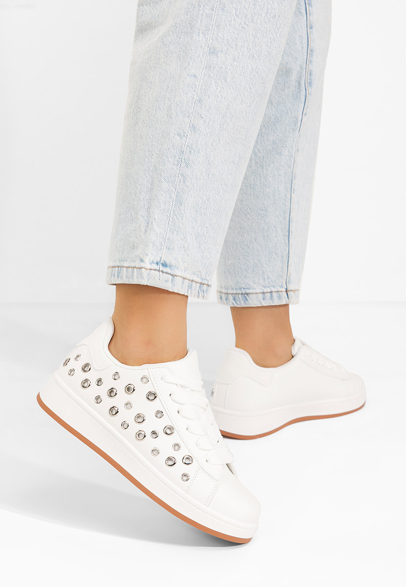 Sneakers dama Kazuka albi