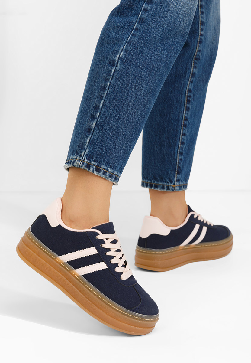 Sneakers cu platformă Joela navy