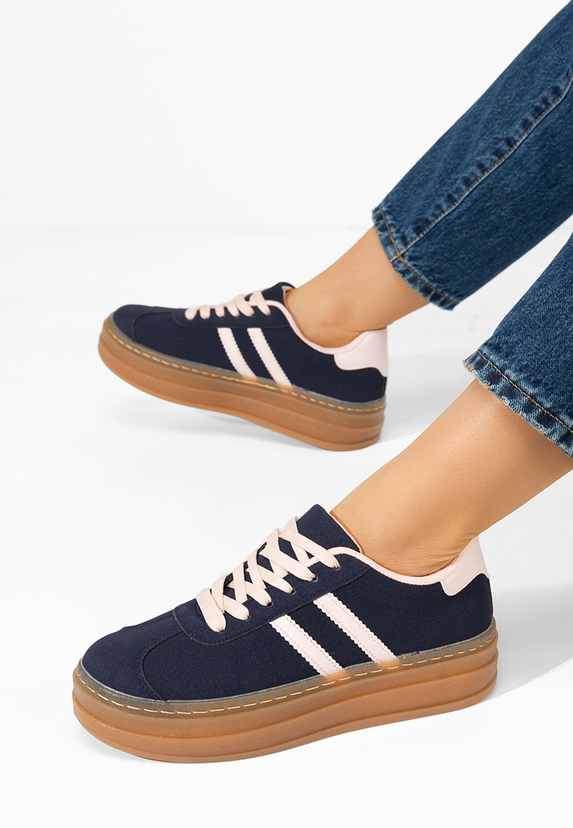 Sneakers cu platformă Joela navy