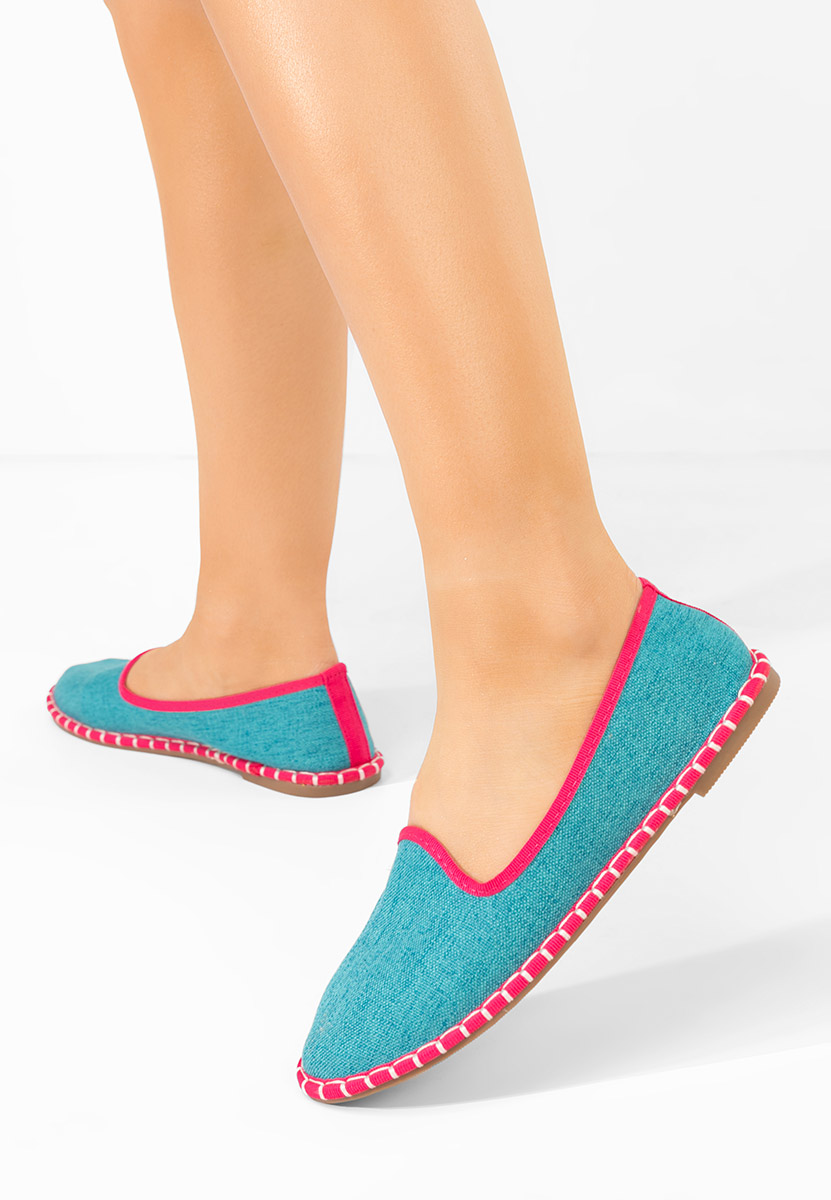 Espadrile dama Micala turcoaz