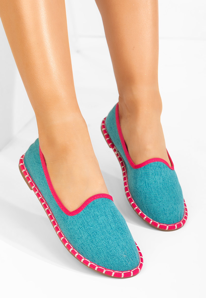 Espadrile dama Micala turcoaz