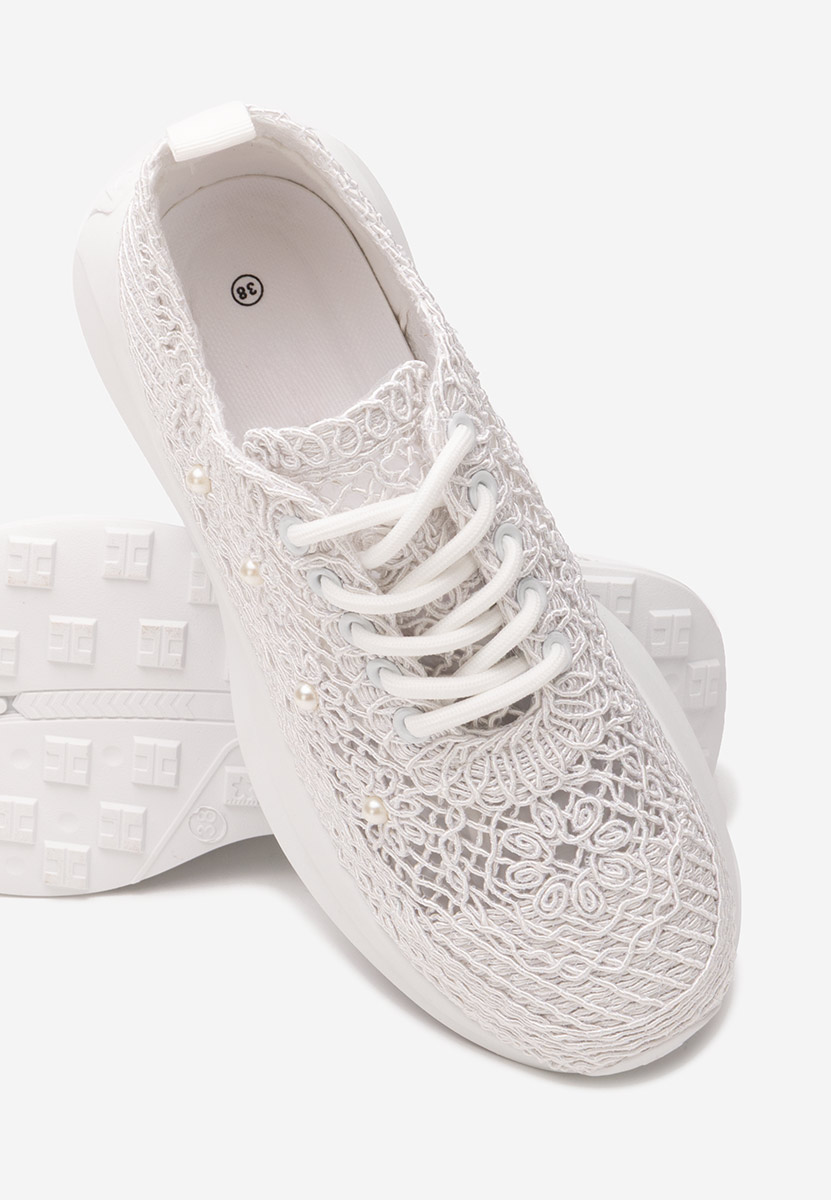 Sneakers dama Lavinya albi