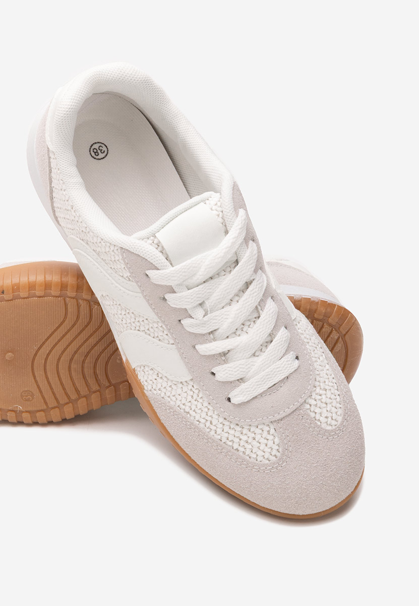 Sneakers dama Victorina V2 albi