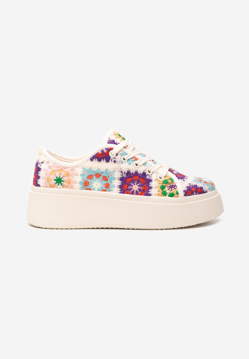 Sneakers cu platformă Maricruz multicolori