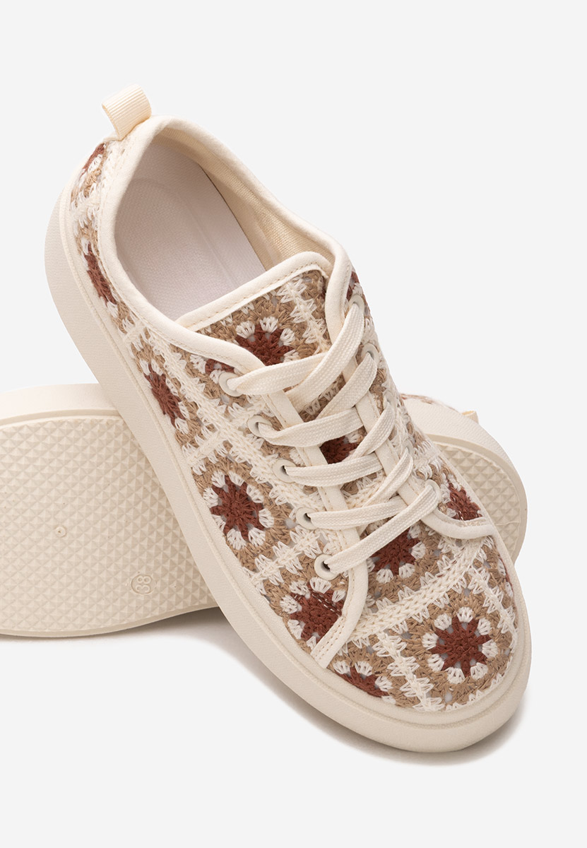 Sneakers cu platformă Maricruz kaki