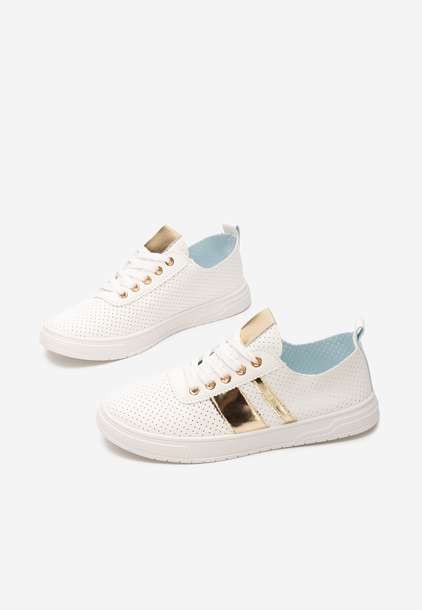 Pantofi casual dama Heayli V5 albi