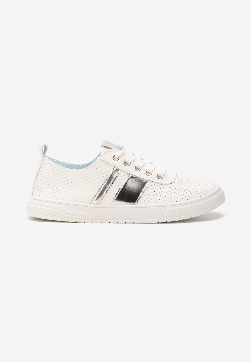 Pantofi casual dama Heayli V4 albi