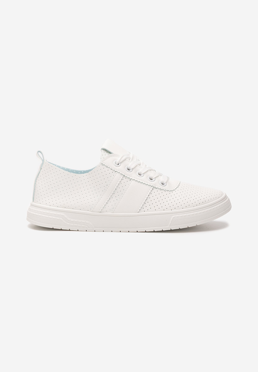 Pantofi casual dama Heayli albi