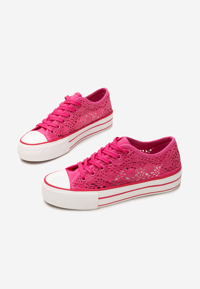 Tenisi casual Floreina fucsia